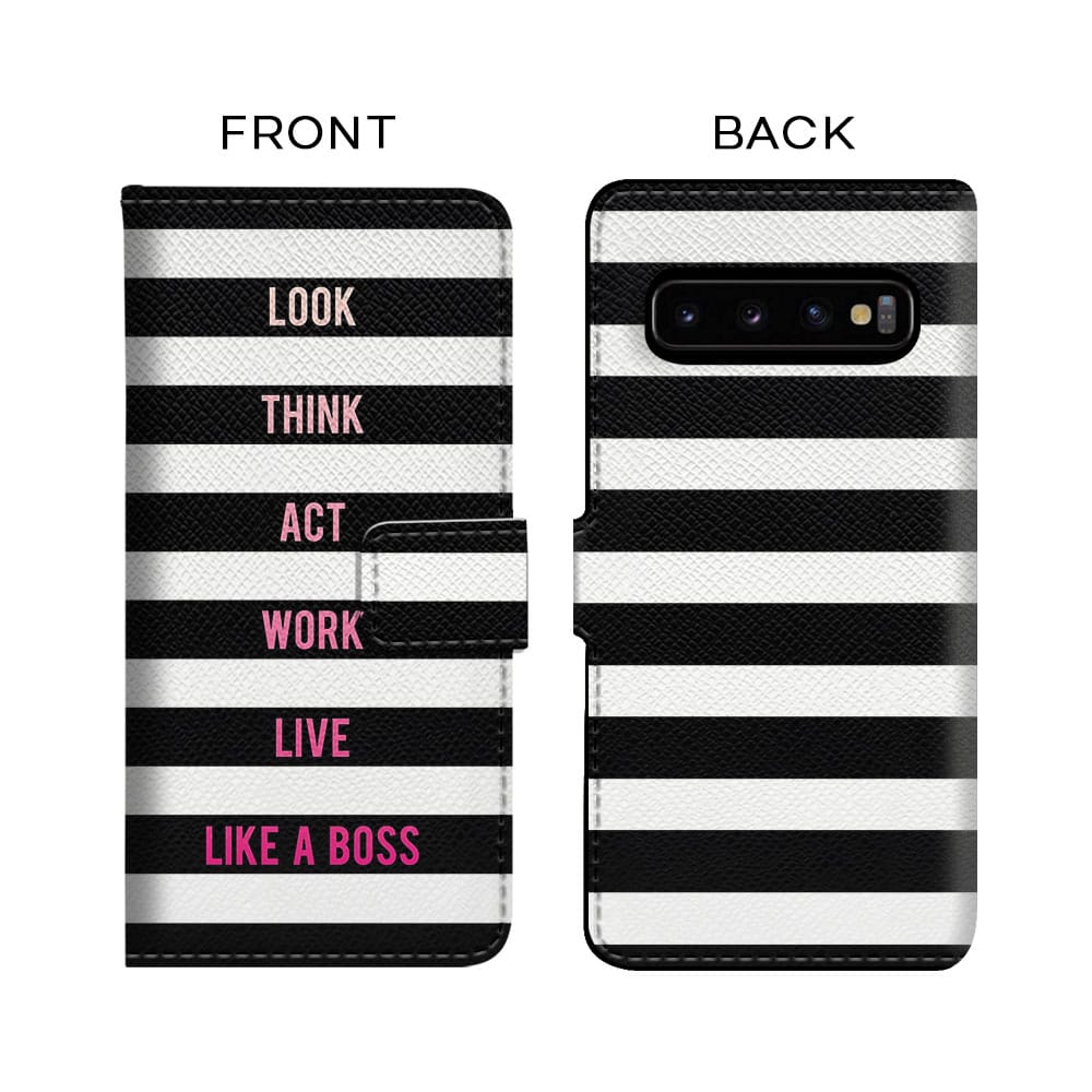 Look Like A Boss Flip Case for Samsung