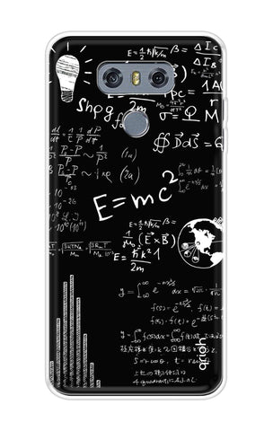 Equation Doodle LG G6 Back Cover