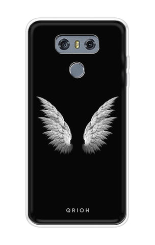 White Angel Wings LG G6 Back Cover