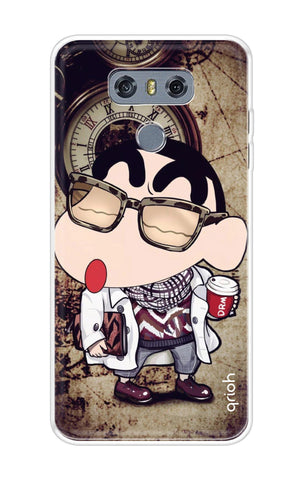 Nerdy Shinchan LG G6 Back Cover