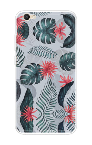 Retro Floral Leaf Vivo V5 Back Cover