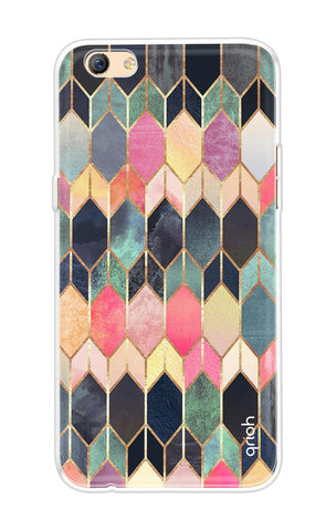 Shimmery Pattern Oppo F3 Plus Back Cover
