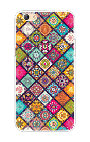 Multicolor Mandala Oppo F3 Plus Back Cover