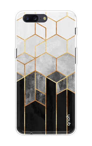 Hexagonal Pattern OnePlus 5 Back Cover