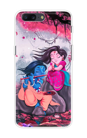 Radha Krishna Art OnePlus 5 Back Cover