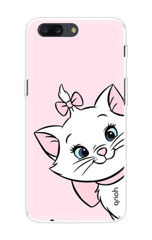 Cute Kitty OnePlus 5 Back Cover