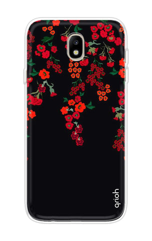 Floral Deco Samsung J7 Pro Back Cover