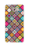 Multicolor Mandala Samsung J7 Max Back Cover