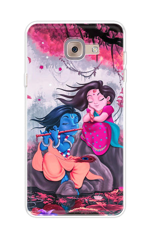 Radha Krishna Art Samsung J7 Max Back Cover