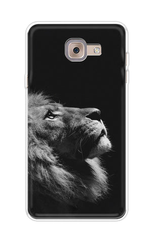 Lion Looking to Sky Samsung J7 Max Back Cover