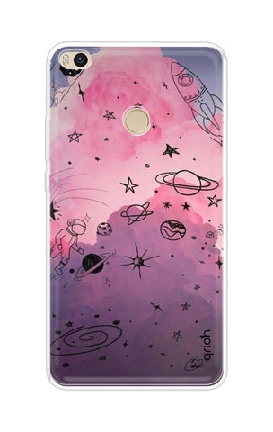 Space Doodles Art Xiaomi Mi Max 2 Back Cover