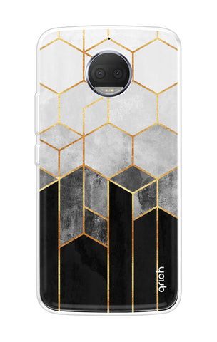 Hexagonal Pattern Motorola Moto G5s Plus Back Cover