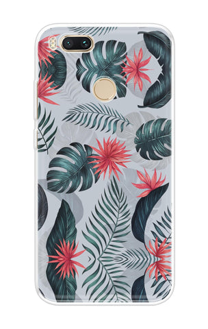 Retro Floral Leaf Xiaomi Mi A1 Back Cover