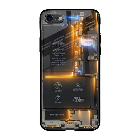 Glow Up Skeleton iPhone 8 Glass Back Cover Online