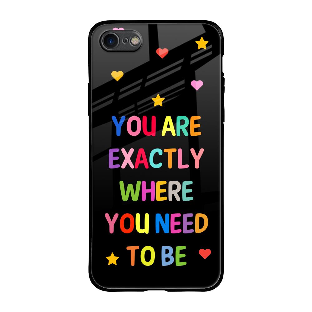 Magical Words iPhone 8 Glass Back Cover Online