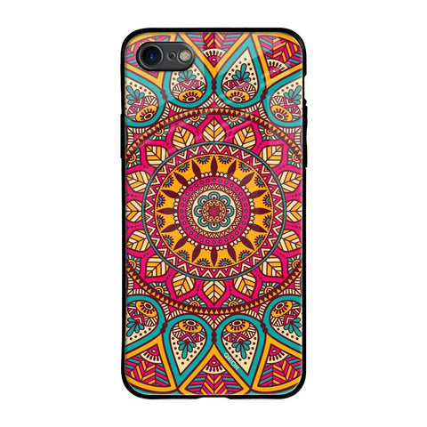 Elegant Mandala iPhone 8 Glass Back Cover Online