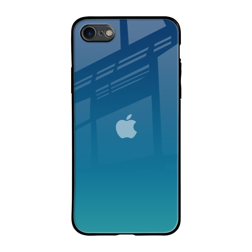 Celestial Blue iPhone 8 Glass Back Cover Online