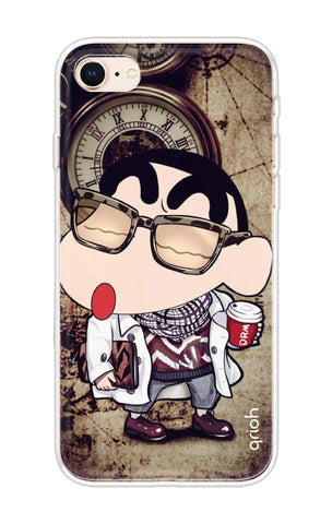 Nerdy Shinchan iPhone 8 Back Cover