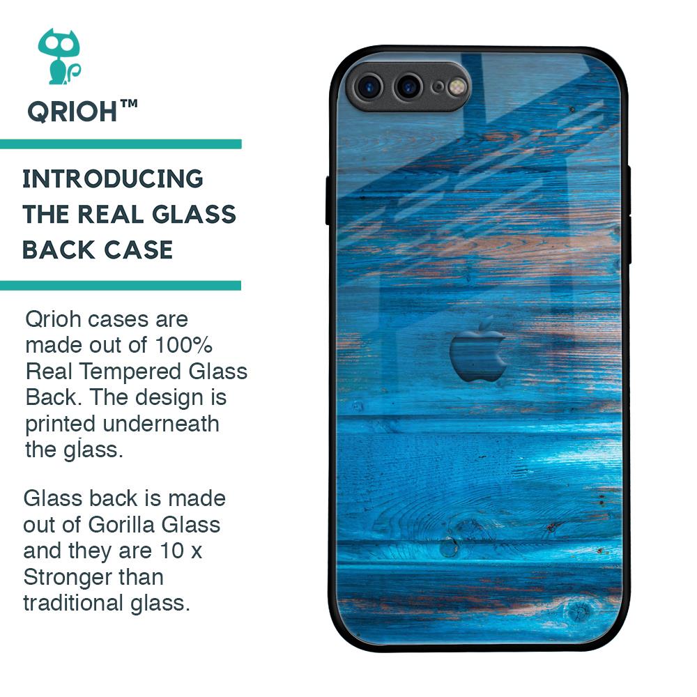 Patina Finish Glass case for iPhone 8 Plus