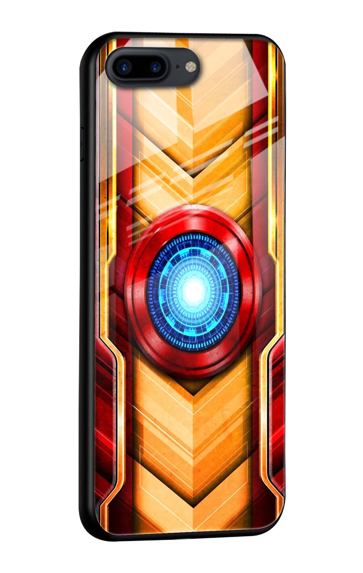 Arc Reactor Glass Case for iPhone 8 Plus