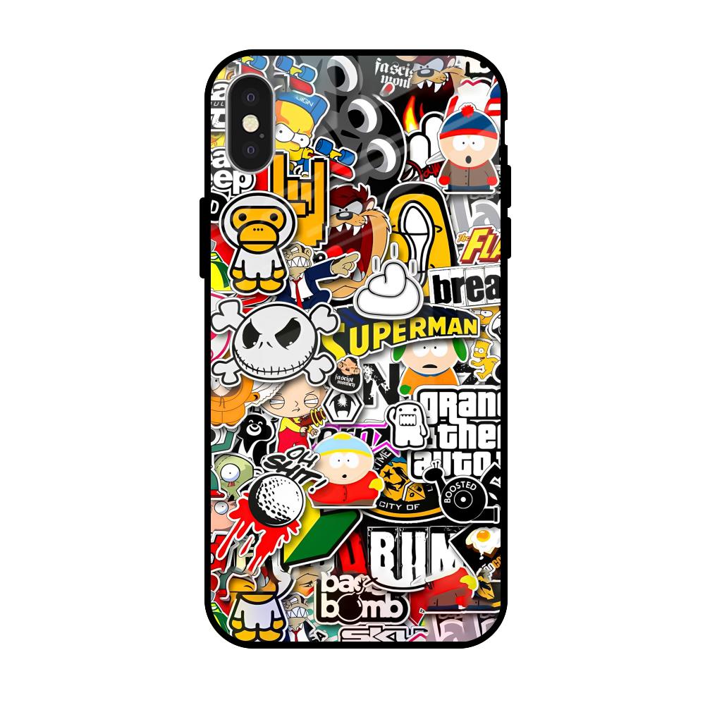 Boosted iPhone X Glass Back Cover Online
