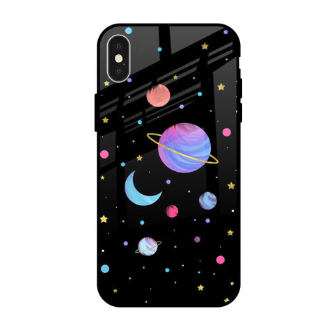 Planet Play iPhone X Glass Back Cover Online