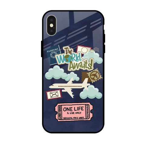 Tour The World iPhone X Glass Back Cover Online