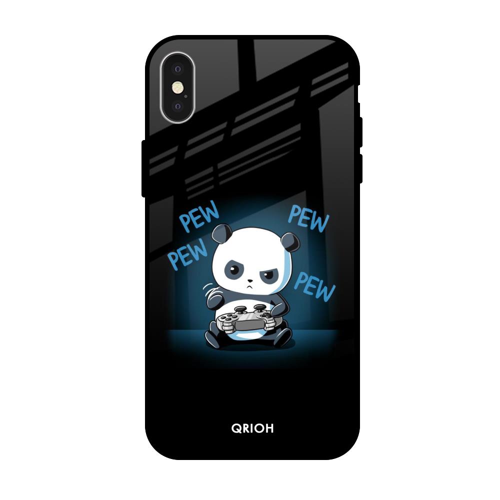 Pew Pew Apple iPhone X Glass Cases & Covers Online