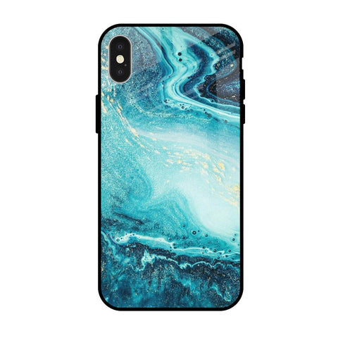 Sea Water iPhone X Glass Back Cover Online