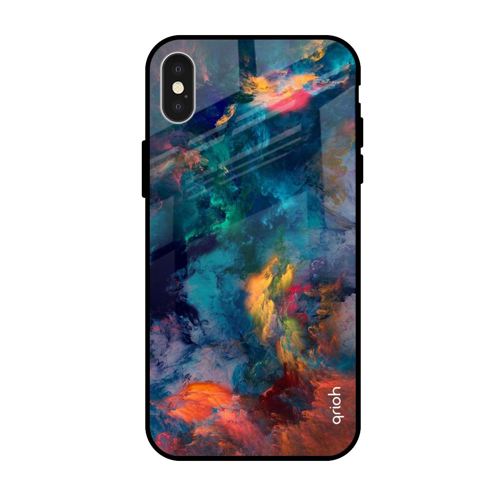 Cloudburst iPhone X Glass Back Cover Online