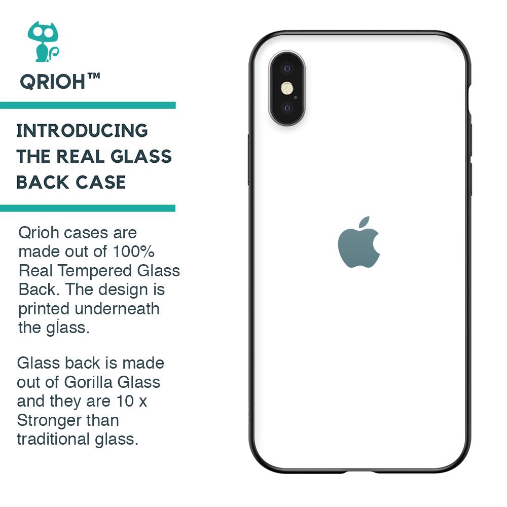 Arctic White Glass Case for iPhone X