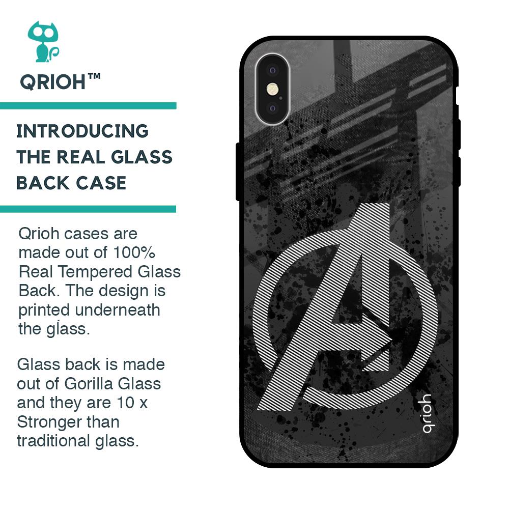 Sign Of Hope Glass Case for iPhone X