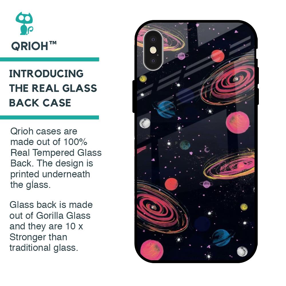 Galaxy In Dream Glass Case For iPhone X