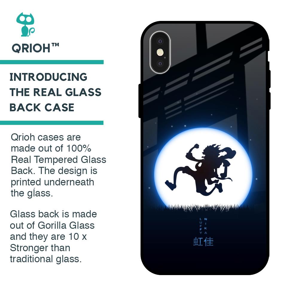 Luffy Nika Glass Case for iPhone X