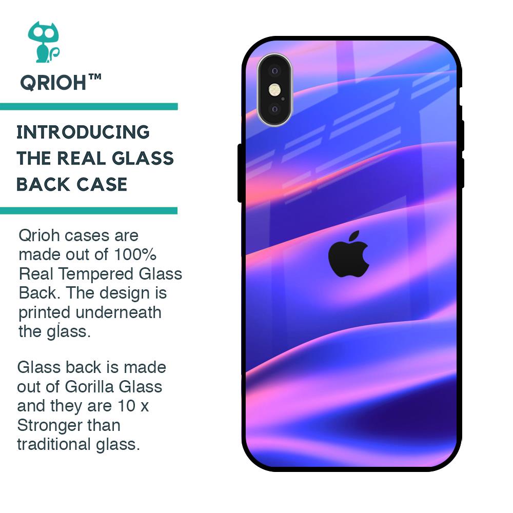 Colorful Dunes Glass Case for iPhone X