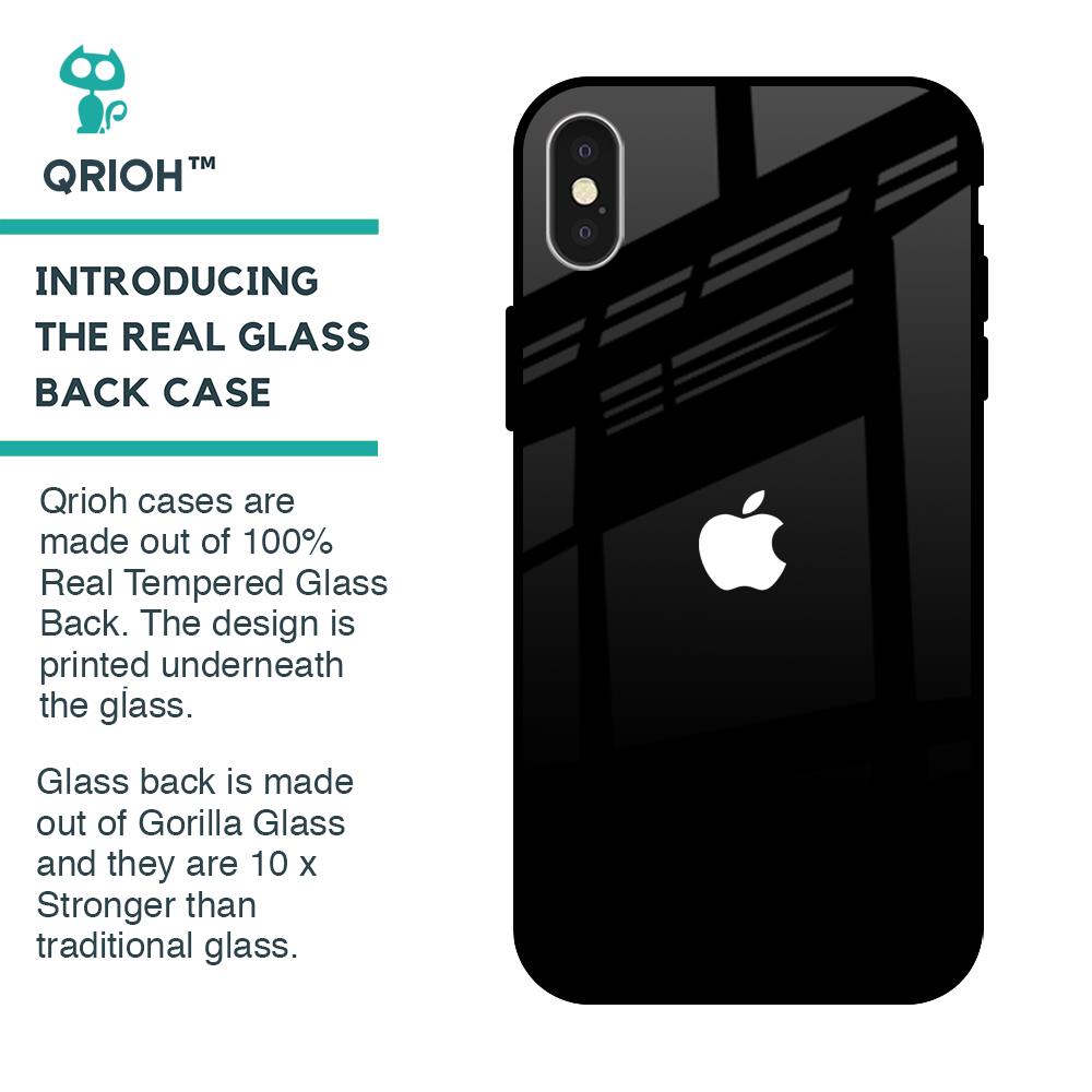 Jet Black Glass Case for iPhone X