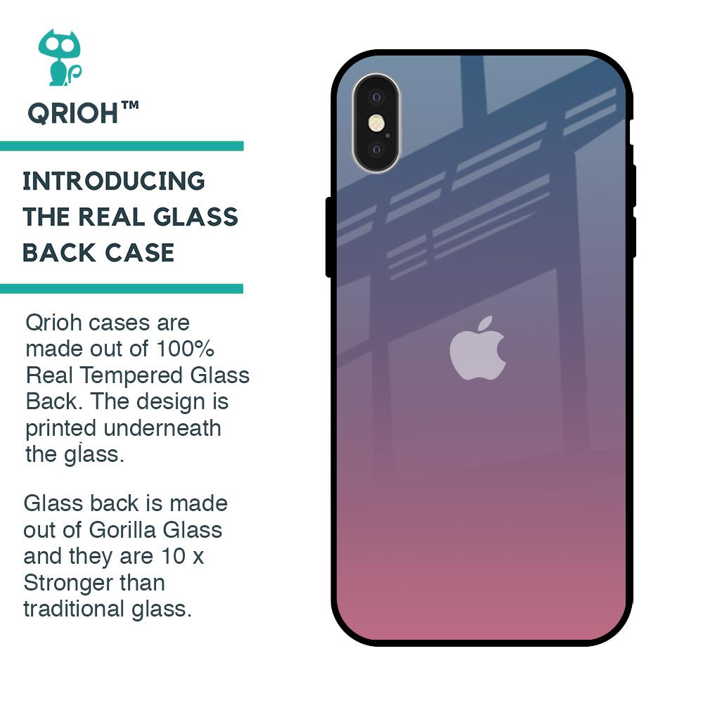 Pastel Gradient Glass Case for iPhone X