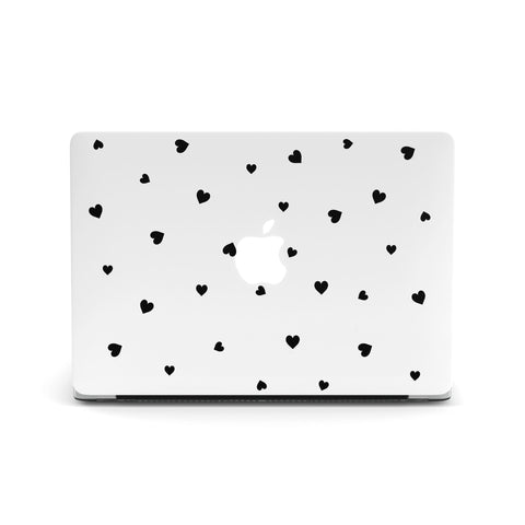 Black Hearts Macbook Covers