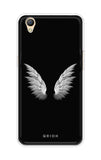 White Angel Wings Oppo A37 Back Cover