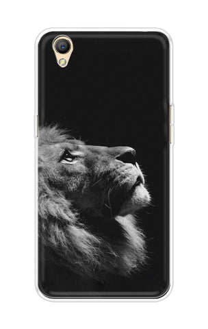 Lion Looking to Sky Oppo A37 Back Cover