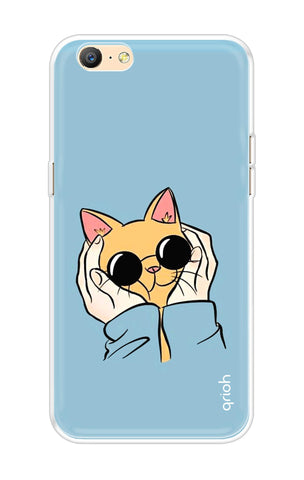 Attitude Cat Oppo A57 Back Cover