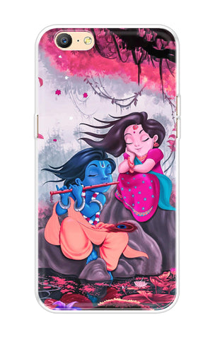 Radha Krishna Art Oppo A57 Back Cover