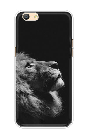 Lion Looking to Sky Oppo A57 Back Cover