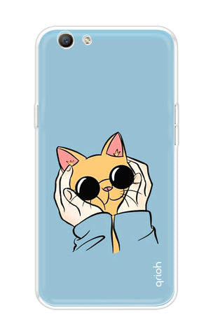 Attitude Cat Oppo F1s Back Cover