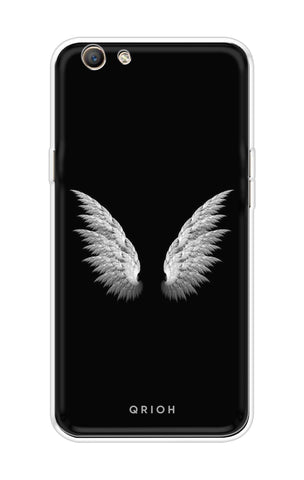 White Angel Wings Oppo F1s Back Cover