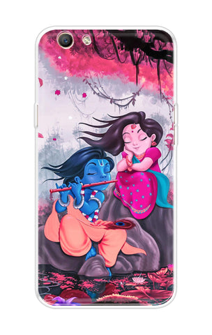 Radha Krishna Art Oppo F1s Back Cover