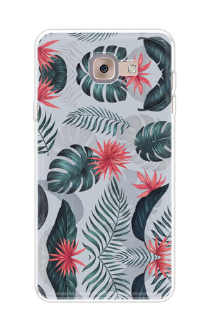 Retro Floral Leaf Samsung ON Max Back Cover