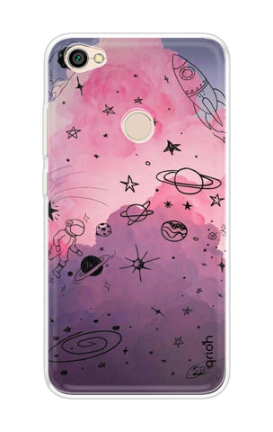 Space Doodles Art Xiaomi Redmi Y1 Back Cover