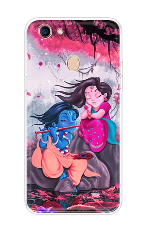 Radha Krishna Art Oppo F5 Back Cover