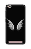 White Angel Wings xiaomi redmi 5a Back Cover
